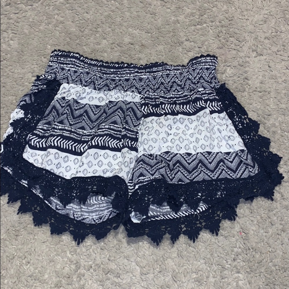 Ocean drive flowy designed shorts.